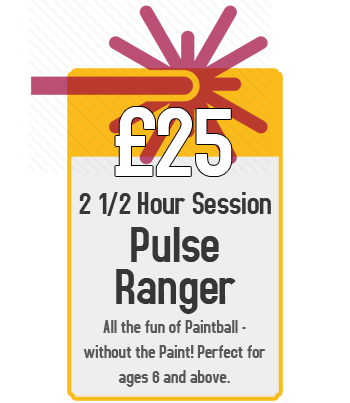 Pulse Ranger Sessions - £25 Per Person for 2/12 Hours